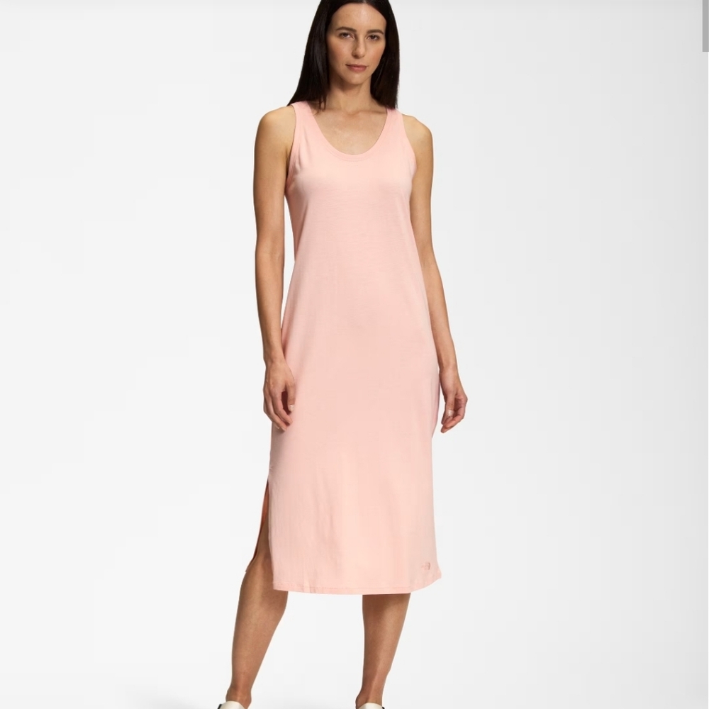 The North Face Terrain Tank Dress in Sand Pink Sz XS